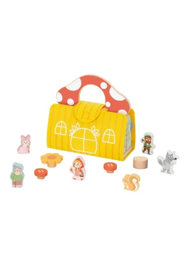 TOOKY TOY TookyToy Little Red Riding Hood Play Set - 11pcs - Image 2